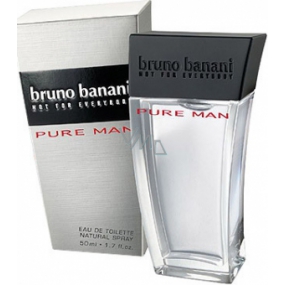 Bruno Banani Reines Eau de Toilette für Männer 50 ml