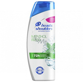 Head & Shoulders Menthol erfrischendes Anti-Schuppen-Shampoo für normales und fettiges Haar 400 ml