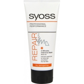 Syoss Repair Therapy 2 Minuten Haarmaske für trockenes und faules Haar 200 ml