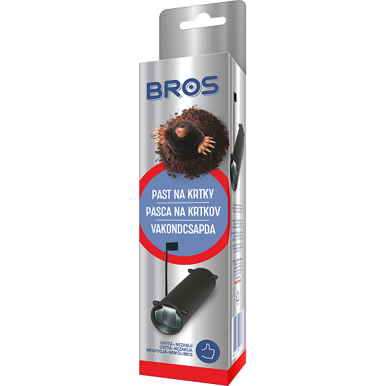 Bros Maulwurffalle mit Signal 51 x 272 mm