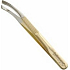 Solinberg Pinzette schräg Silber-Gold 8,5 cm 1 Stück 251-G195