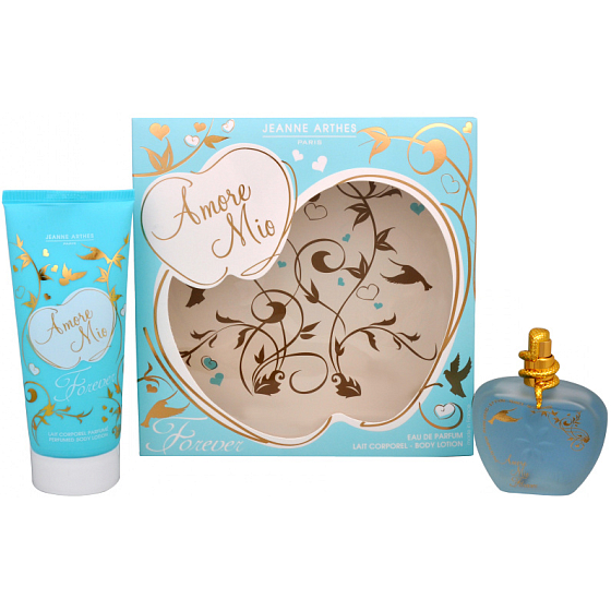 Jeanne Arthes Amore Mio Für immer parfümiertes Wasser für Frauen 100 ml + Körperlotion 200 ml, Geschenkset