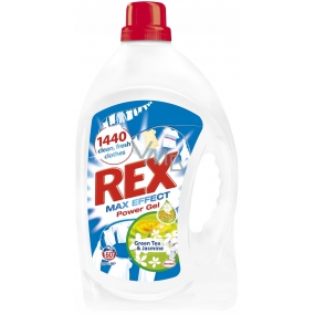 Rex Max Effect Waschgel mit grünem Tee und Jasmin 60 Dosen à 3,96 Liter
