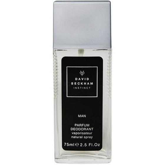 David Beckham Instinct parfümiertes Deodorantglas für Männer 75 ml