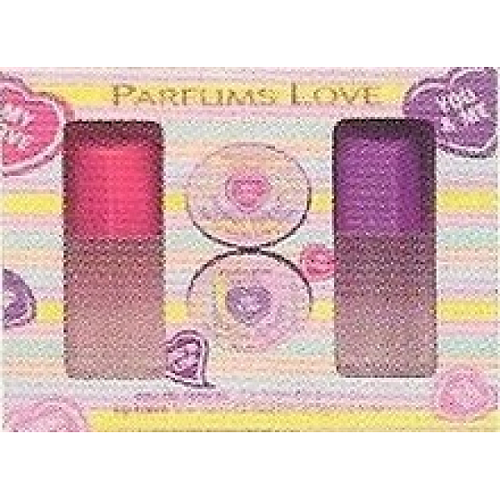 Parfums Love Lucky Lips Eau de Toilette 2 x 15 ml + Lippenbalsam 2 x 10 ml Mädchenkassette