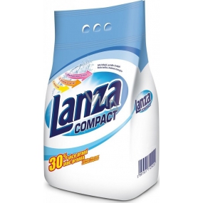 Lanza Compact Waschpulver für weiße Wäsche 40 Dosen 3 kg