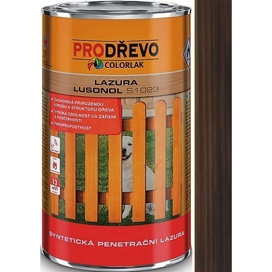 Colorlak Lazura Lusonol S1023 synthetischer Penetrationsfleck Kastanie 2,5 l