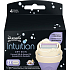 Wilkinson Intuition Dry Skin Kokosmilch & Mandelöl Ersatzkopf für Frauen 3 Stück
