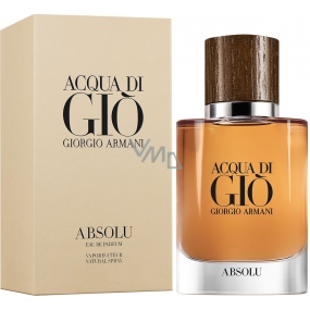 Giorgio Armani Acqua di Gio Absolu parfümiertes Wasser für Männer 125 ml