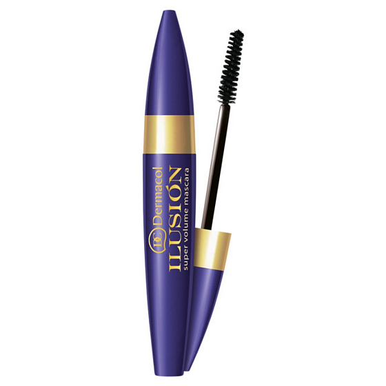 Dermacol Ilusión Super-Volumen-Mascara 01 Schwarz 11 ml