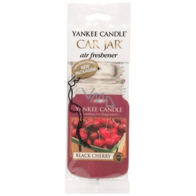 Yankee Candle Black Cherry - Reife Kirschen Klassisch duftendes Auto-Tag-Papier 12 g
