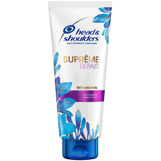 Head & Shoulders Supreme Repair Anti-Schuppen-Haarbalsam mit Arganöl 220 ml