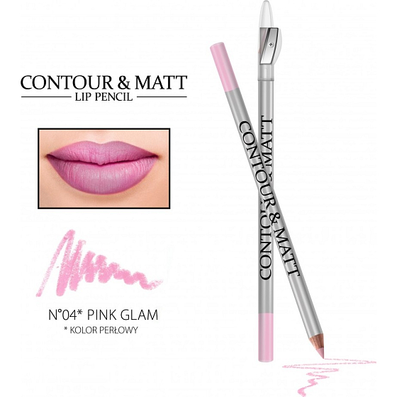 Revers Contour & Matt Lip Pencil 04 Pink Glam 2 g