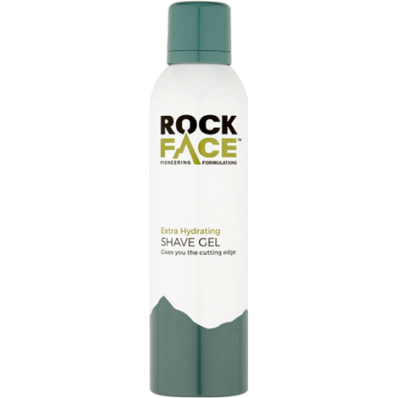 RockFace Extra Hydrating Extra feuchtigkeitsspendendes Rasiergel für Männer 200 ml