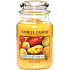 Yankee Candle Mango Pfirsichsalsa - Mango und Pfirsichsalsa Duftkerze Classic Large Glass 623 g