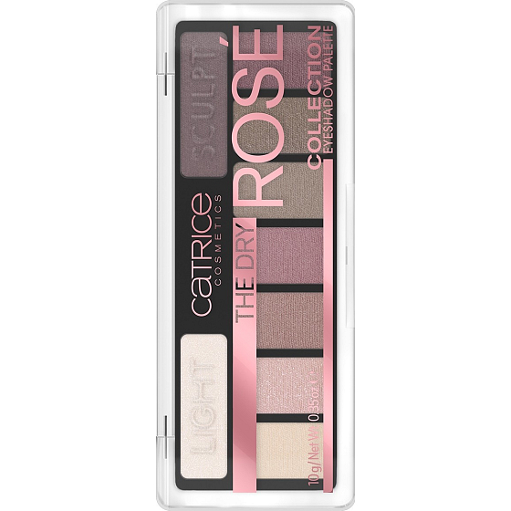 Catrice The Dry Rosé Kollektion Lidschatten-Palette 010 Rosé den ganzen Tag 10 g