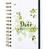 Albi Diary 2021 undatierter Ring Grün 17,6 x 14,5 x 2 cm