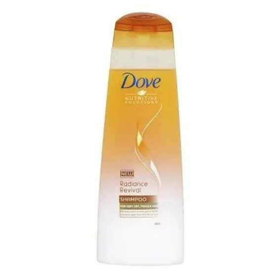 Dove Nutritive Solutions Radiance Revival Shampoo für Glanz und Ausstrahlung von trockenem und sprödem Haar 250 ml