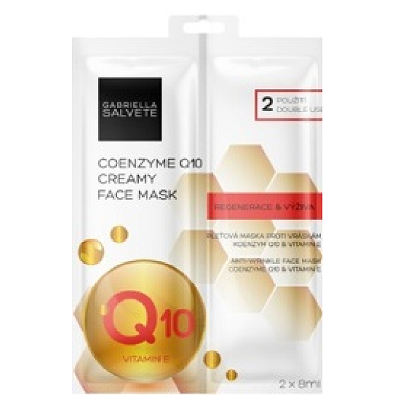 Gabriella Salvete Coenzym Q10 verjüngende Gesichtsmaske 2 x 8 ml
