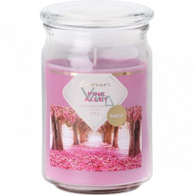 Emocio Pink Alley - Pink Alley Duftkerze Glas mit Glasdeckel 453 g 93 x 142 mm