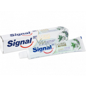Signal Long Active Nature Elements Backpulver Zahnpasta mit Backpulver 75 ml