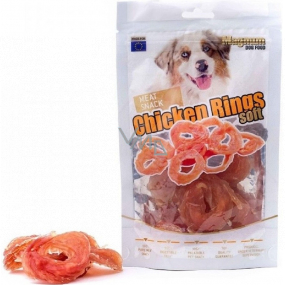 Magnum Chicken Rings Soft Chicken Rings weicher, natürlicher Fleischgenuss für Hunde 80 g