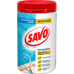 Savo Maxi Chlortabletten für die Schwimmbaddesinfektion 1,2 kg