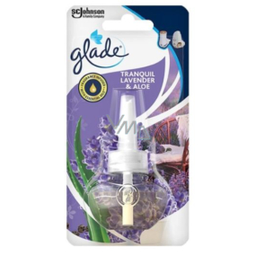 Glade Electric Scented Oil Tranquil Lavender & Aloe Flüssignachfüllung für elektrische Lufterfrischer 20 ml
