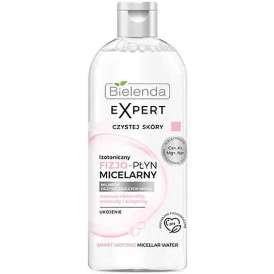 Bielenda Clean Skin Expert beruhigendes mizellares Wasser für empfindliche Haut 400 ml