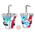 Charme Sterling Silber 925 Trinkbecher, Perle für Armband, Essen und Trinken