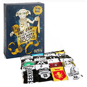 Degen Merch Harry Potter - Dobby Adventskalender 24 Tage Socke
