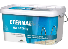 Eternal na bazény, světle modrá, 5 kg
