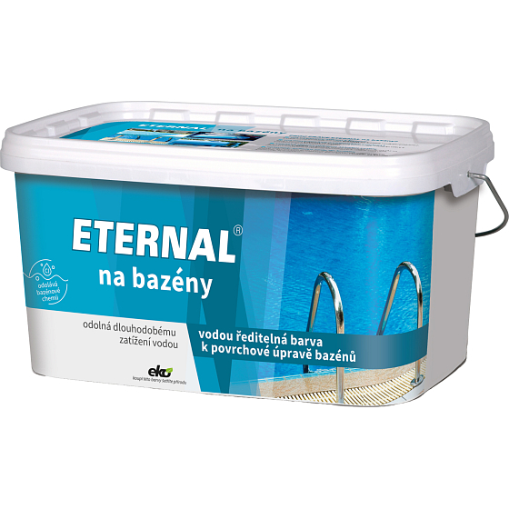 Eternal für Schwimmbecken, hellblau, 5 kg