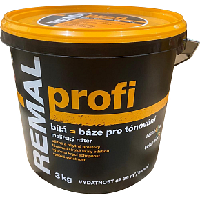 REMAL Profi Malerfarbe für Gipskarton und Sanierputze, 3 kg