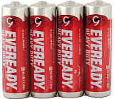 Eveready AA Zink-Chlorid Batterien, 4 Stück
