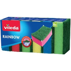 Vileda Schwämme Rainbow 6 Stück