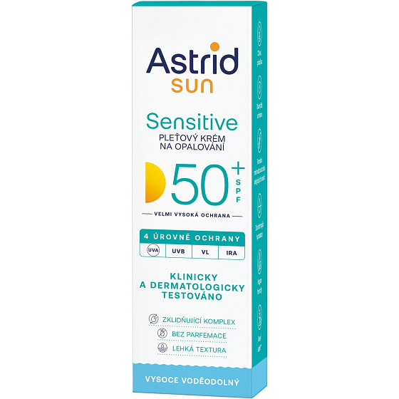 Astrid Sun OF 50+ Sensitive Sonnencreme, 50 ml