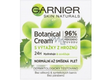 Garnier Skin Naturals Botanische Creme mit Traubenextrakten 24h Feuchtigkeitsspendende Tagescreme Normale & Mischhaut 50 ml