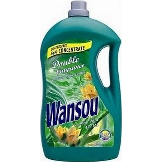 Wansou Double Fragrance Aloe Vera Weichspüler konzentriert 4 l = 16 l