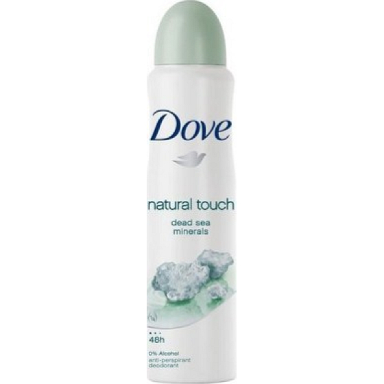 Dove Natural Touch Antitranspirant Deodorant Spray für Frauen 150 ml