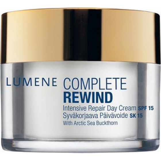 Lumene Complete Rewind SPF15 Intensivreparatur Tagescreme Tagescreme 50 ml