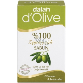 Dalan d Olivenöl mit Olivenöl Toilettenseife für Körper und Haar 150 g