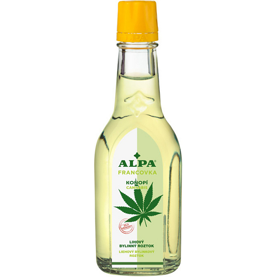 Alpa Francovka Hanf alkoholische Kräuterlösung, 60 ml
