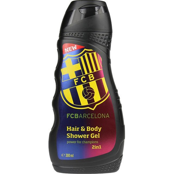 FC Barcelona 2 in 1 Duschgel und Shampoo 300 ml