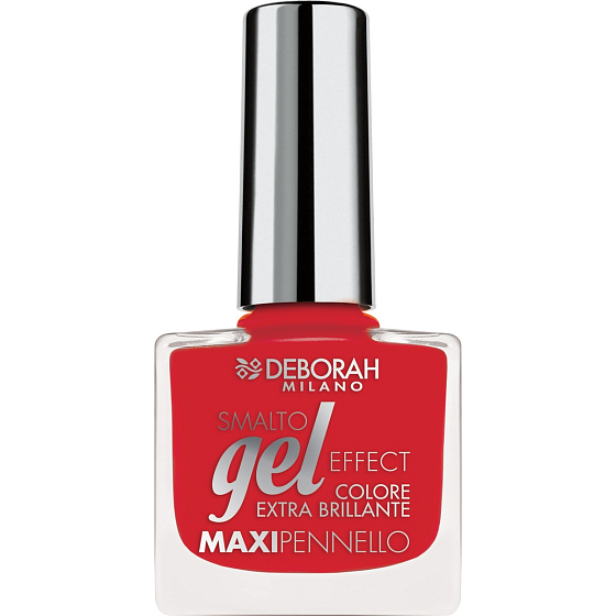 Deborah Milano Gel Effekt Nagellack Nagellack 33 Rot 11 ml