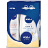 Nivea Care & Magnolia 250 ml Duschgel + Powder Touch Antitranspirant Spray 150 ml + Creme 30 ml, Kosmetikset