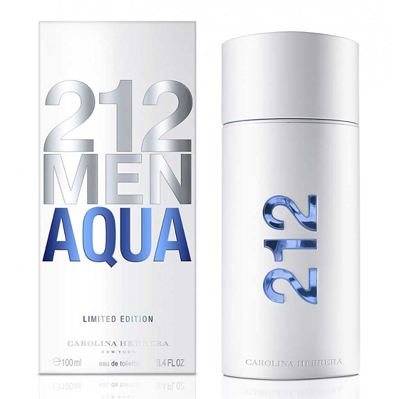 Carolina Herrera 212 Männer Aqua Eau de Toilette 100 ml