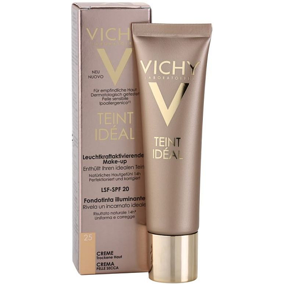 Vichy Teint Idéal Aufhellende Creme Make-up 25 Moyen 30 ml