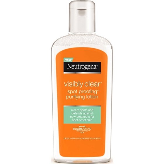 Neutrogena Visible Clear Spot Proofing Reinigung Toner Mizellenreinigung Tonic 200 ml