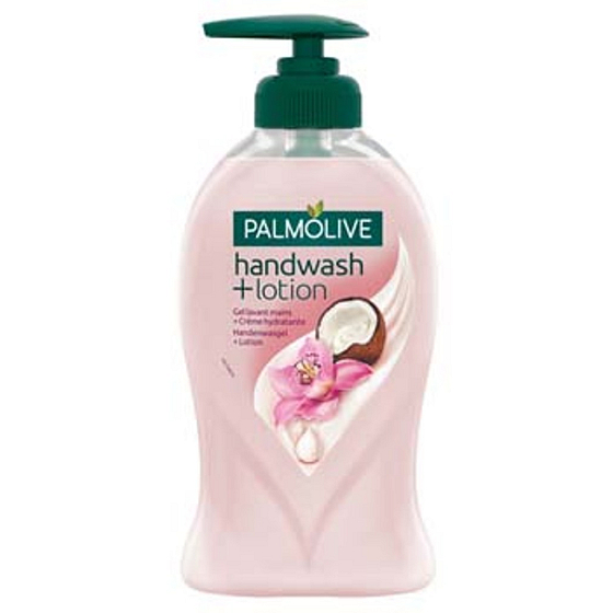 Palmolive Orchid & Coconut Milk Handwash + Lotion Flüssigseife mit Spender 250 ml